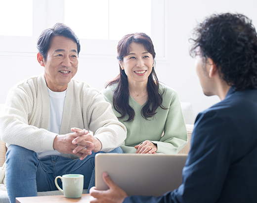 信頼と安心を大切に。お客様に寄り添うサポート体制